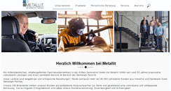 Desktop Screenshot of metallit.de